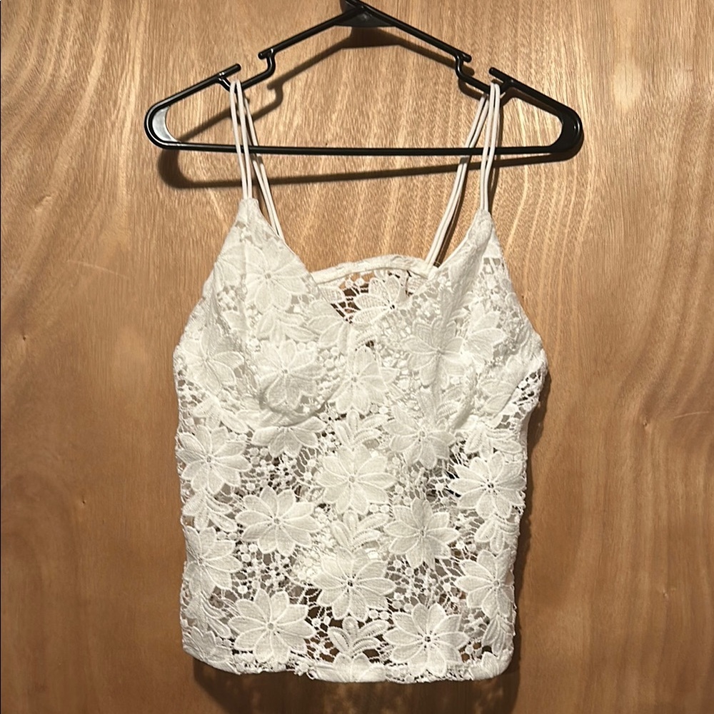 White Lace Top
